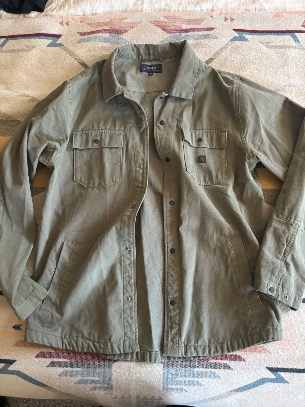 Roark Hebrides Unlined Jacket - Olive